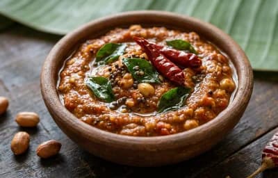Tomato Peanut Chutney