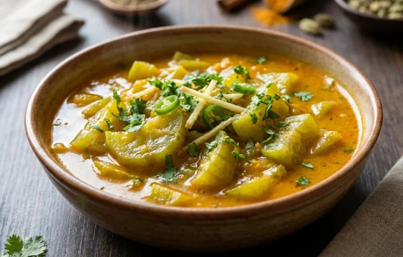 Tori ki Sabzi with Phulka - Recipe 1