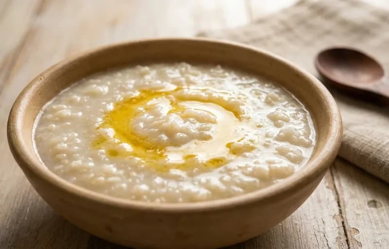 Ukde Tandul Pej with Galmbyachi Chutney - Recipe 1