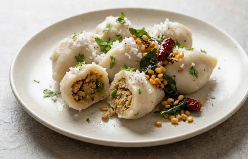 Ulundu Kozhukattai with Kara Chutney - Recipe 1