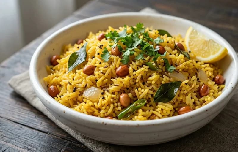 Vagharela Bhaat with Mag ni Dal - Recipe 1