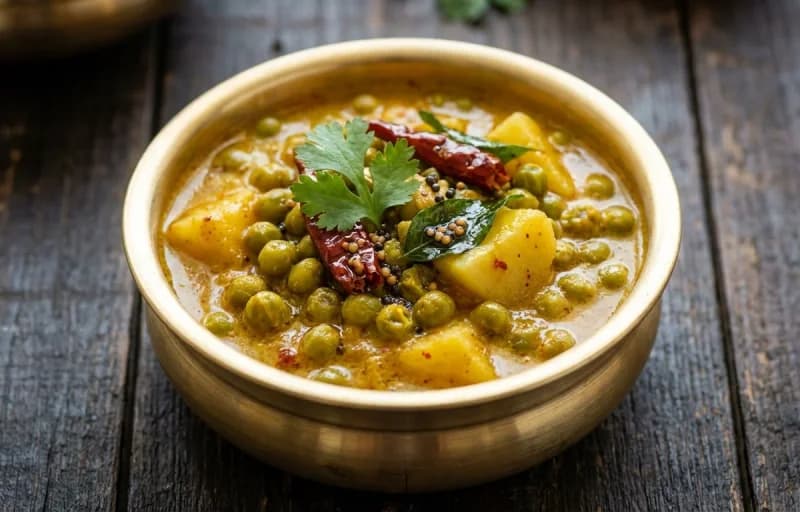 Vatana Ghashi, Ukda Tandul and Sol Kadhi - Recipe 1