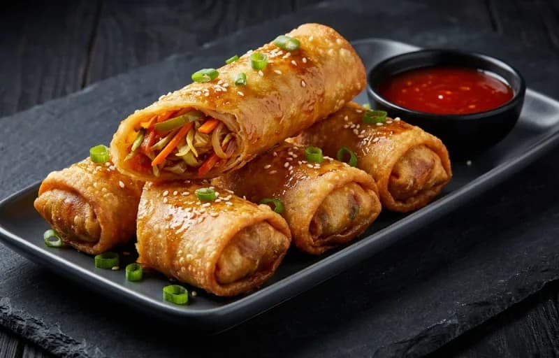 Veg Dragon Rolls