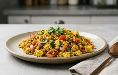 Vegan Tofu Bhurji