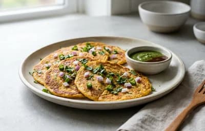 Vegetable Besan Chilla