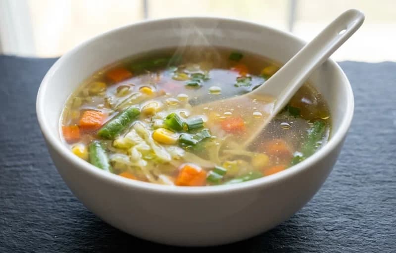 Chicken Mushroom Bao with Vegetable Clear Soup - Recipe 2