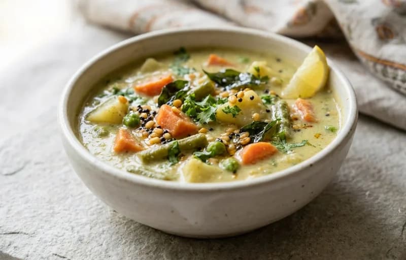 Dosa with Vegetable Sagu - Recipe 2