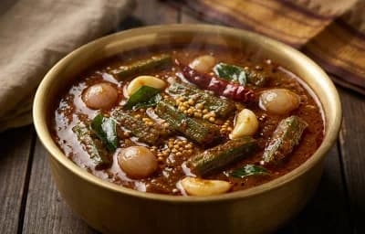 Vendakkai Kara Kuzhambu