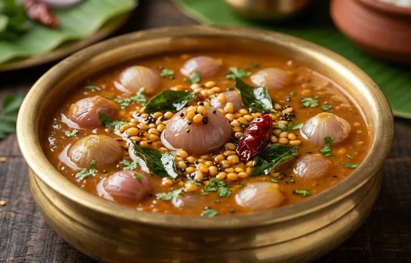 Chettinad Kal Dosai with Vengaya Sambar - Recipe 2