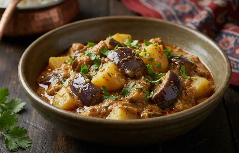 Wangan Patata with Phulka - Recipe 1