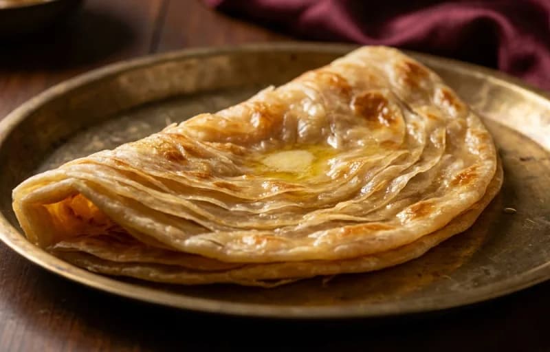 Chicken Pasanda with Warqi Paratha - Recipe 2