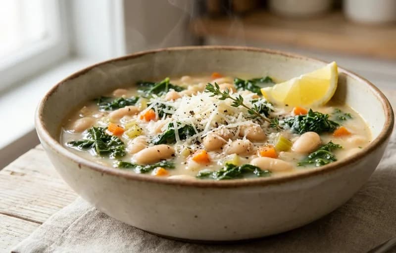 White Bean and Kale Soup