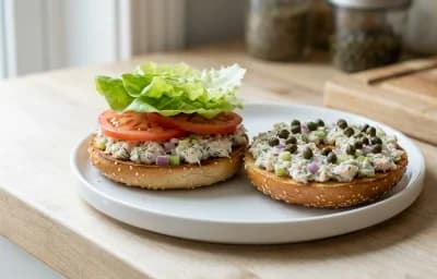 Whitefish Salad Bagel
