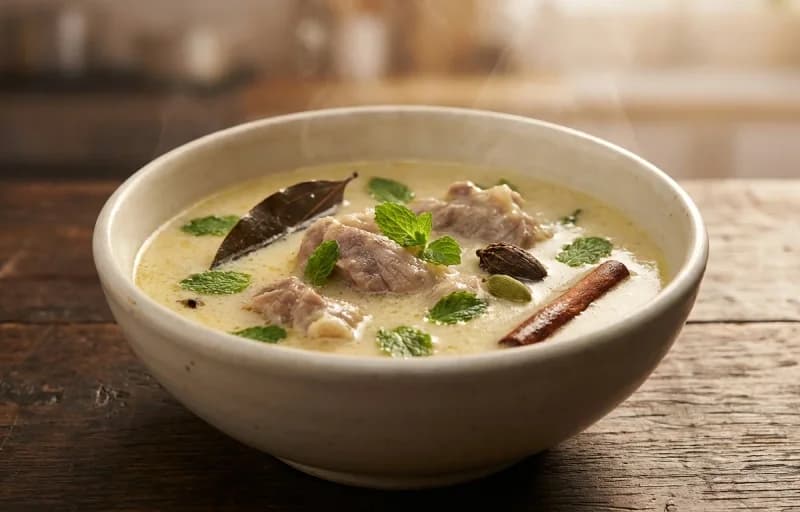 Yakhni Shorba with Kashmiri Girda - Recipe 1