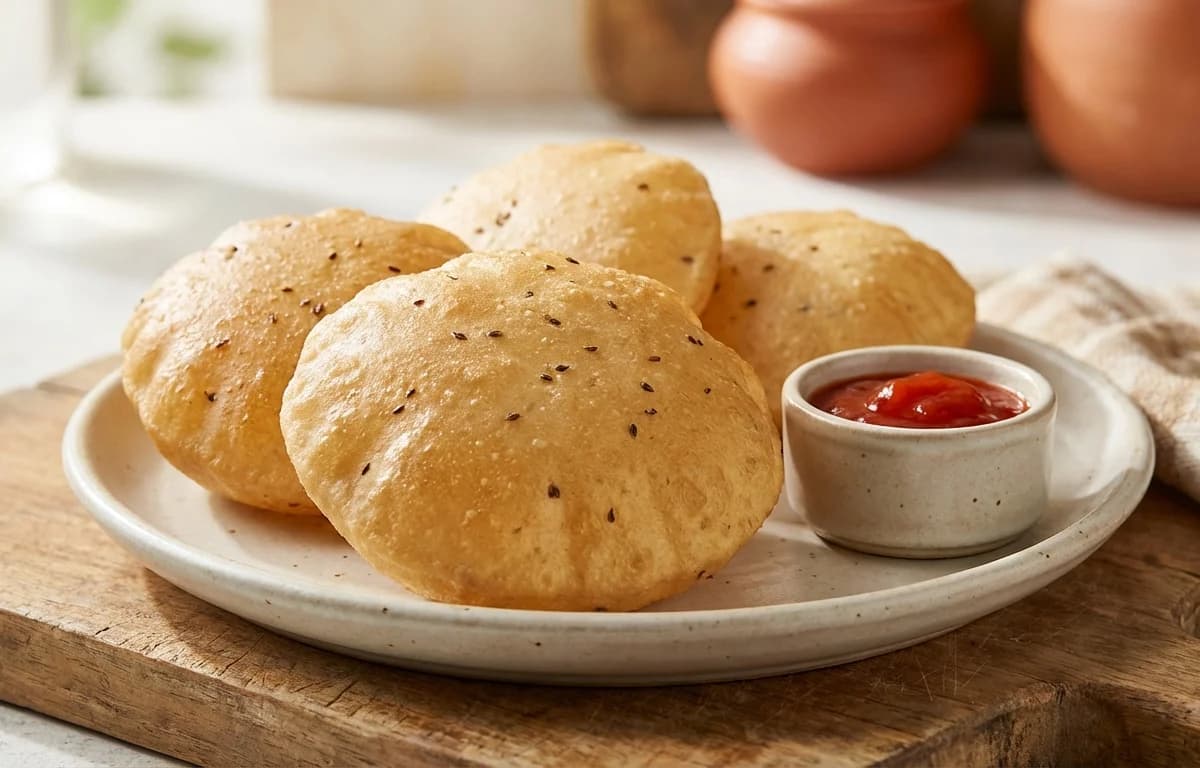 Ajwain Poori
