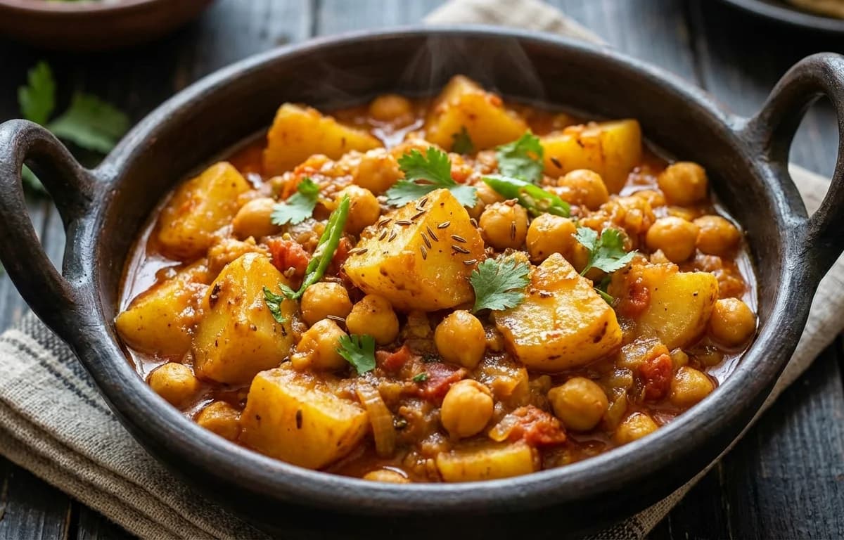Aloo Chana Sabzi