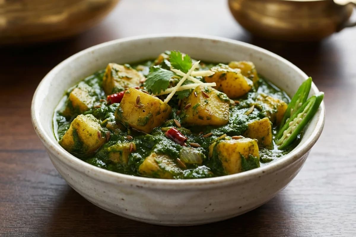 Aloo Palak