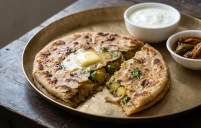 Aloo Pyaaz Paratha