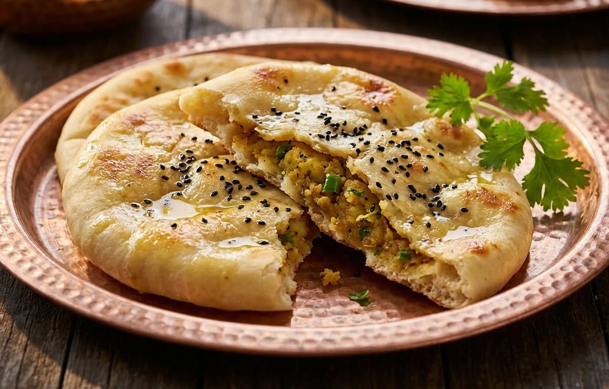 Aloo Stuffed Kulcha