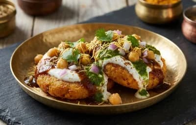 Aloo Tikki Chaat