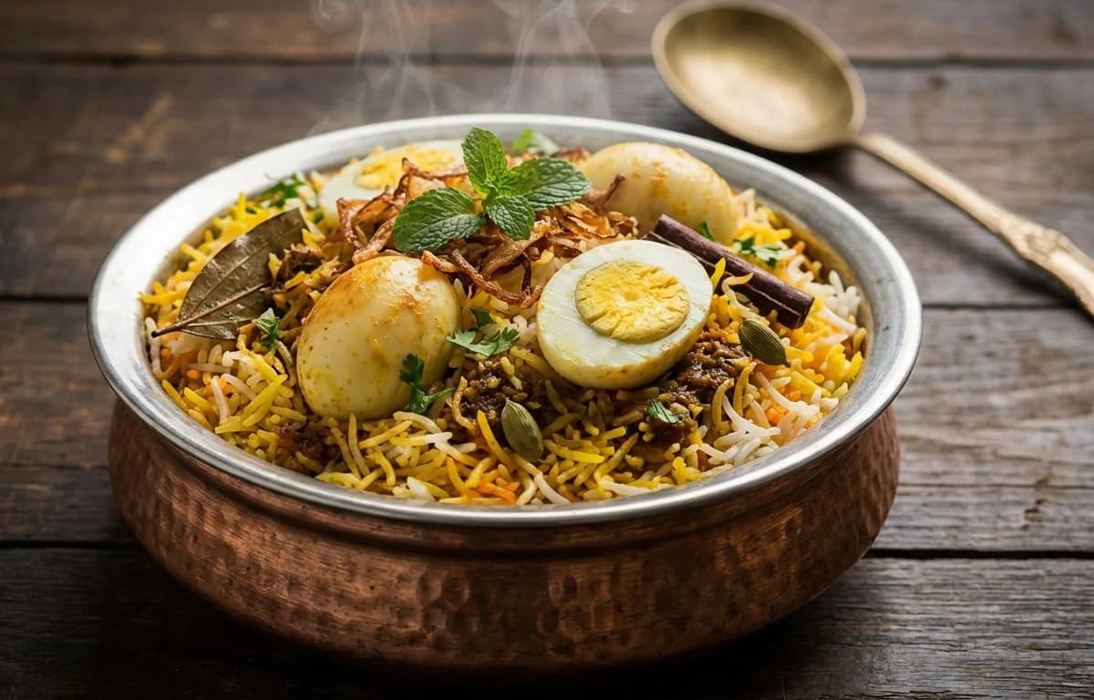 Anda Biryani