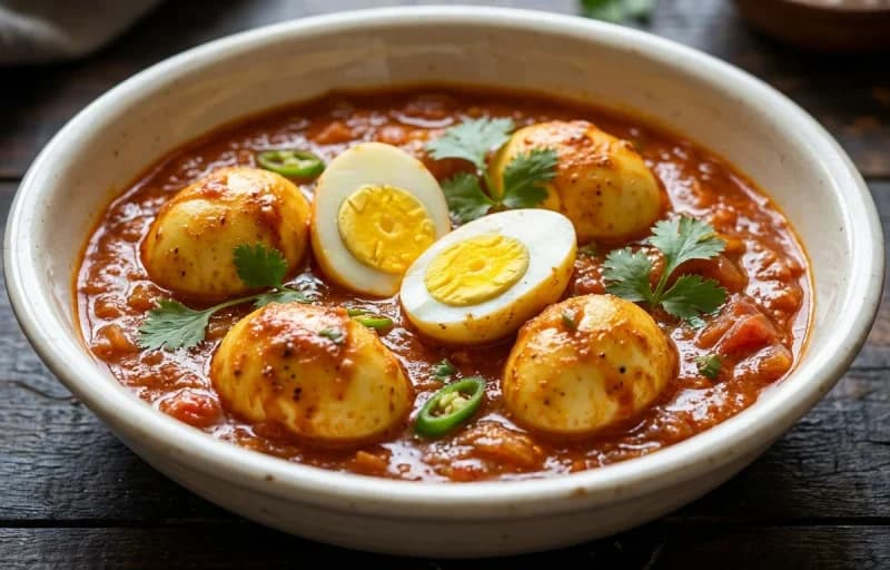 Anday ka Salan with Saffron Sheermal - Recipe 1