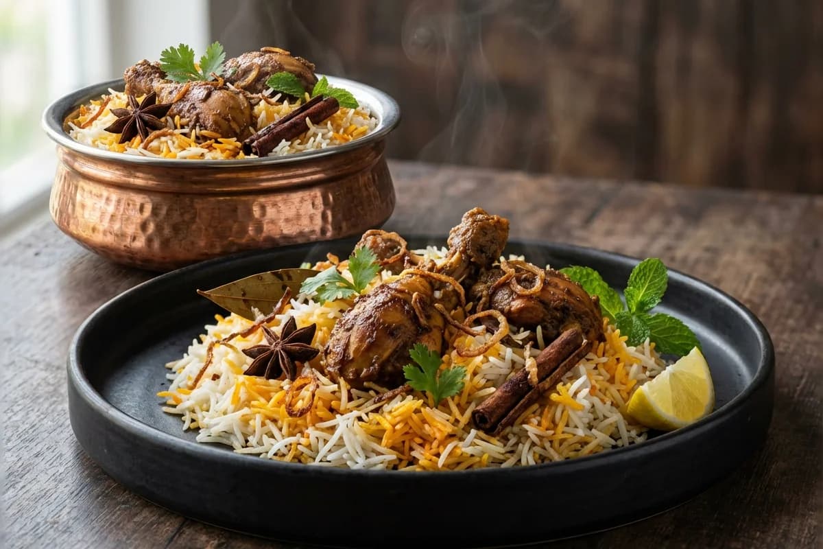 Andhra Chicken Biryani