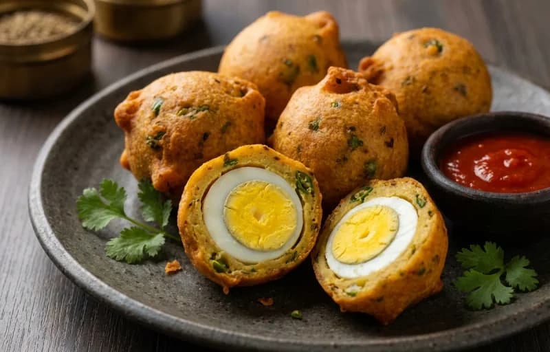 Andhra Egg Bonda