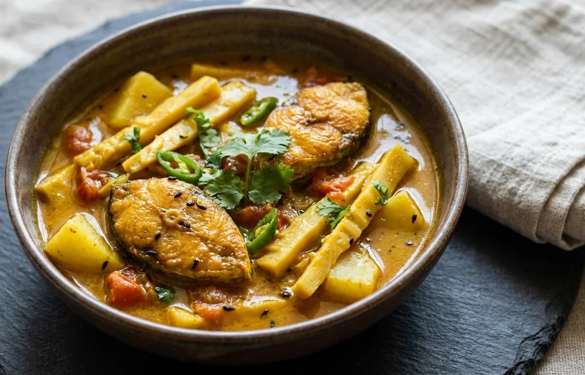 Assamese Bamboo Shoot Curry