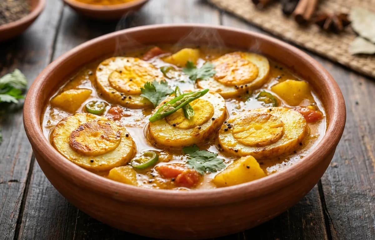 Assamese Mustard Egg Curry