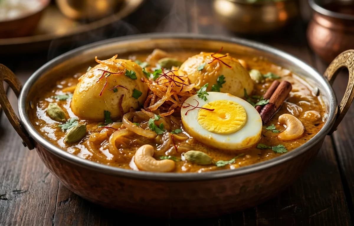 Awadhi Anda Korma