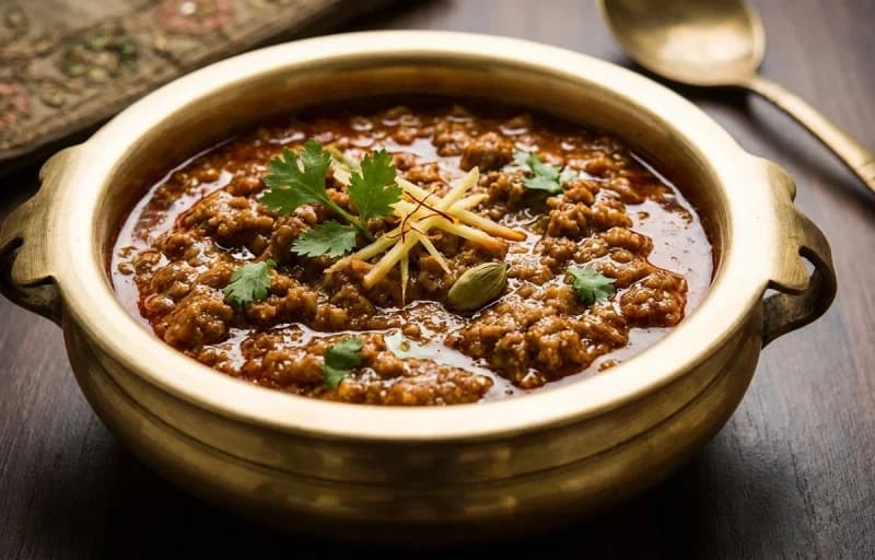 Awadhi Keema with Ladi Pav - Recipe 1