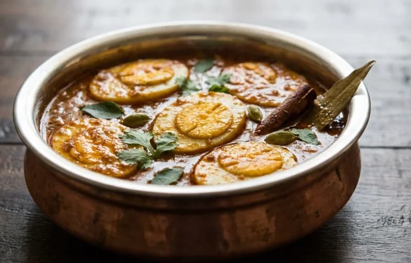 Bagara Egg Masala with Ghee Rice - Recipe 1