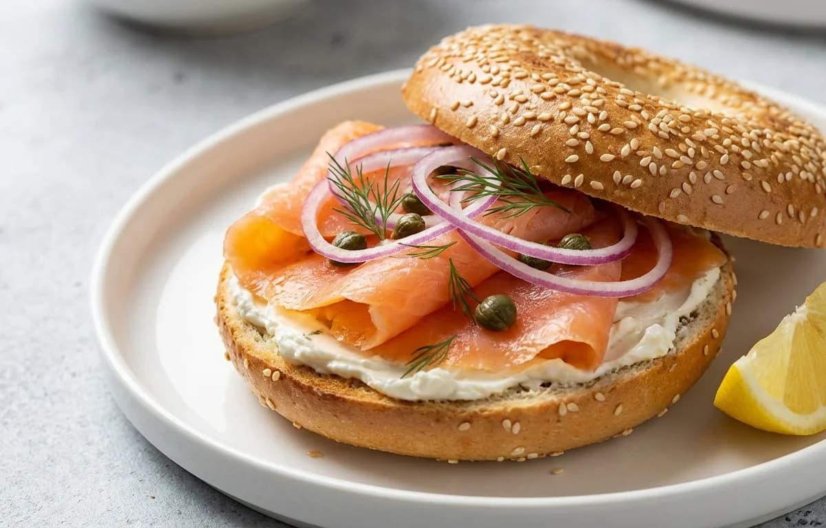 Bagel with Lox