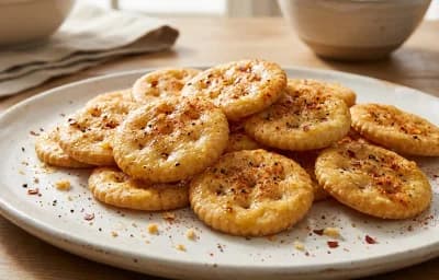 Baked Buttered Crackers