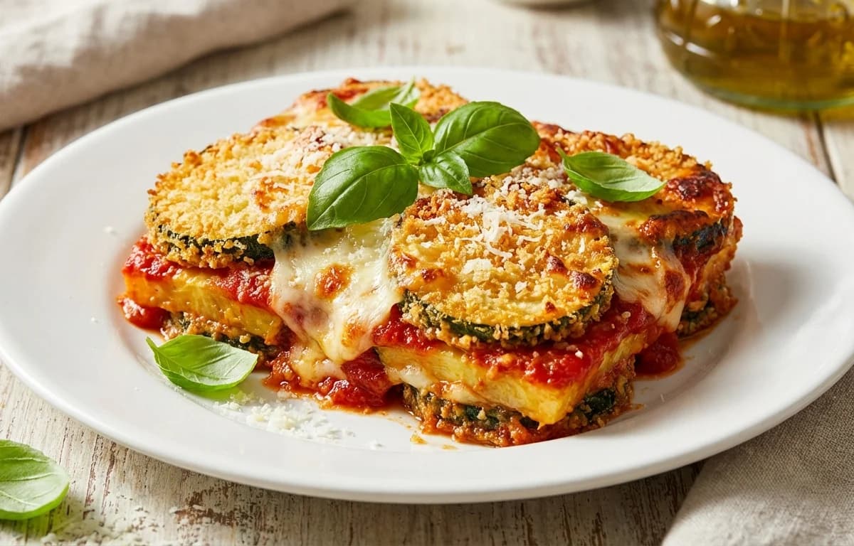 Baked Zucchini Parmesan