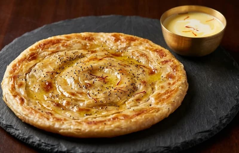 Baqerkhani with Kahwa - Recipe 1