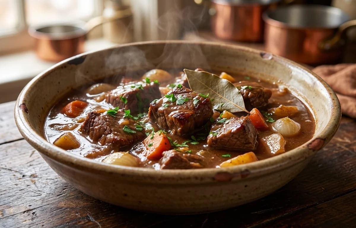 Beef and Leffe Ale Stew