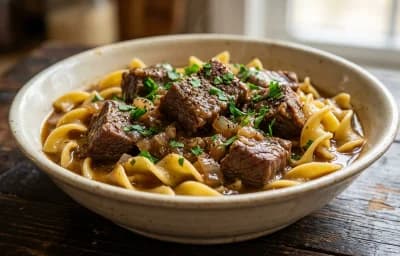Beef and Noodles