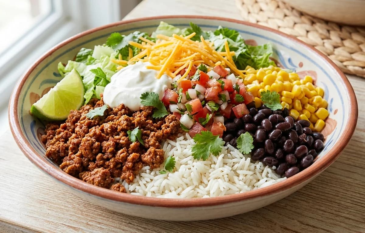 Beef Burrito Bowl