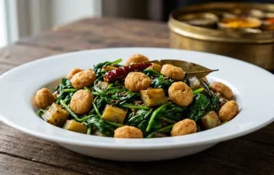 Bengali Palong Shak Bhaja