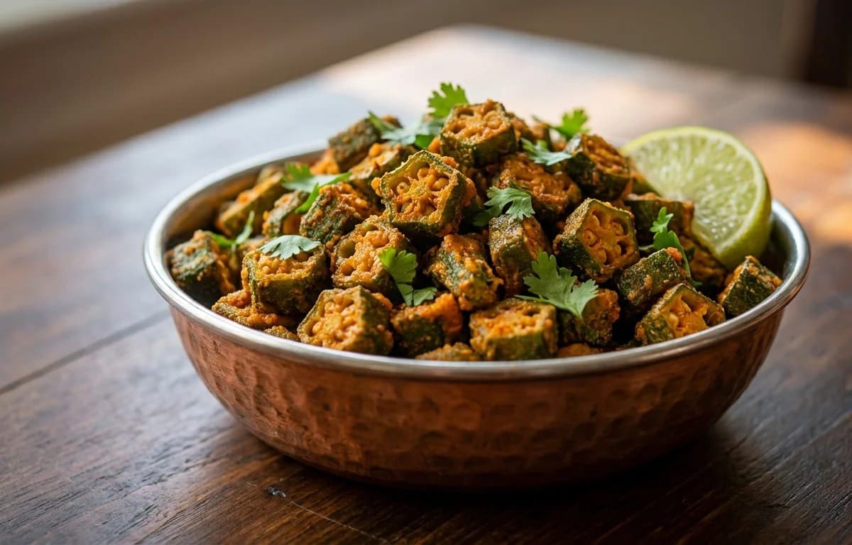 Besan Bhindi Fry