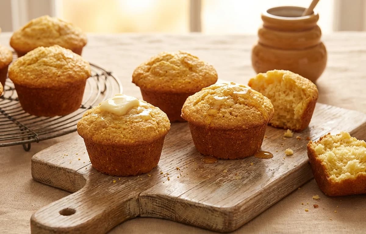 Buttermilk Cornbread Muffins