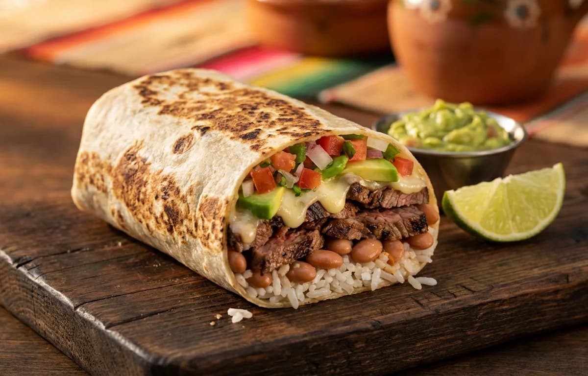 Carne Asada Burrito