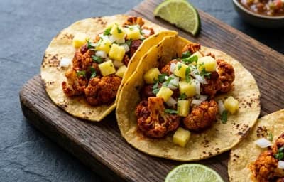 Cauliflower Tacos al Pastor