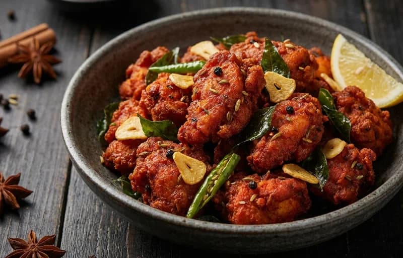 Chettinad Chicken 65