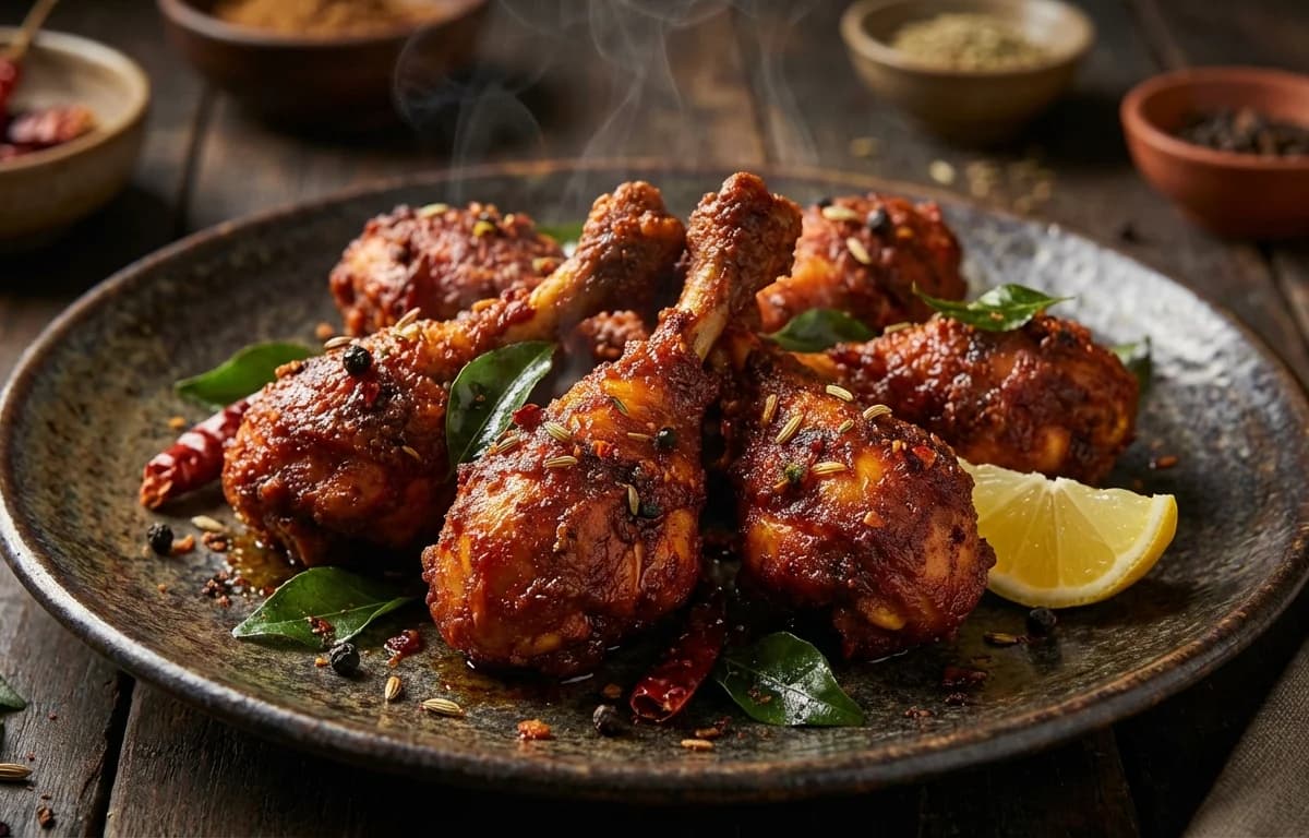 Chettinad Chicken Lollipop