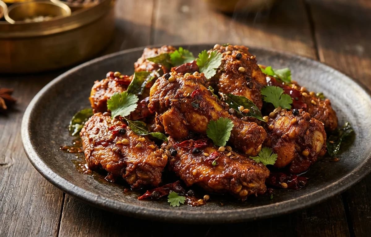 Chettinad Chicken Wings