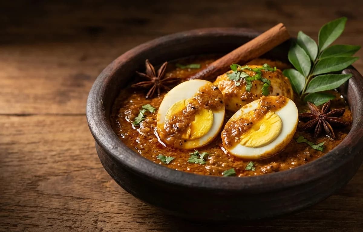 Chettinad Egg Gravy