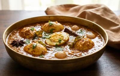Chettinad Egg Kuzhambu